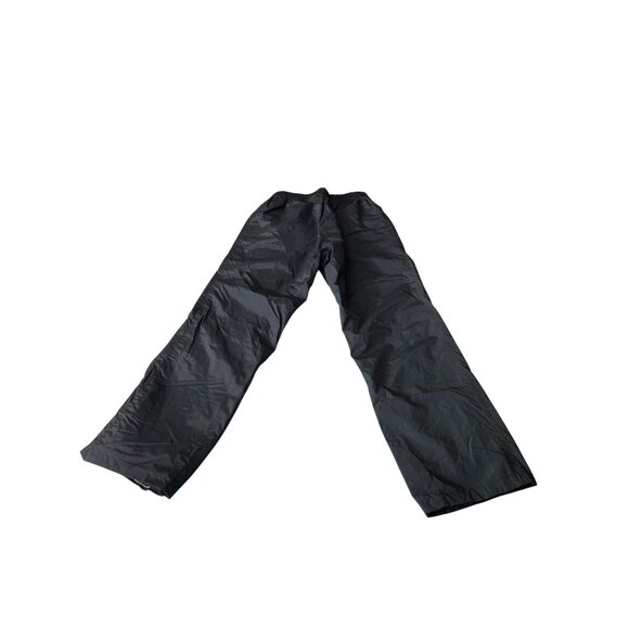 Obermeyer Ladies Ski Pants Size 10 Black Nylon Waterproof WinterSports - Picture 2 of 9